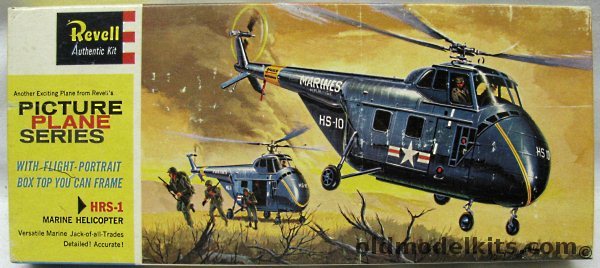 Revell 1/48 HRS-1 Marine Helicopter - Picture Plane Series, H181-130 plastic model kit